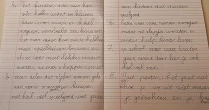 De 7-jarige Seth start een politieke partij: ,,– Niet pesten! Het gaat niet om hoe je eruitziet, maar om je gedachten en je hart"