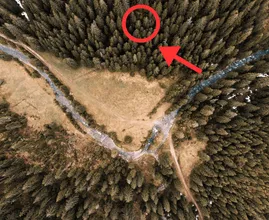 Un drone capture quelque chose que personne n'était censé voir