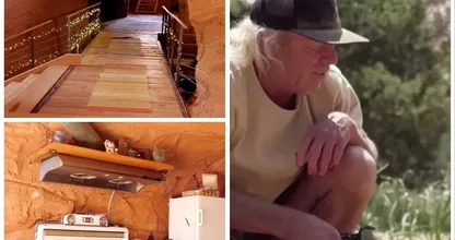 Dieser Mann hat ein atemberaubendes Höhlenhaus gebaut - und es wird Sie dazu inspirieren, Ihr eigenes Traumhaus zu bauen