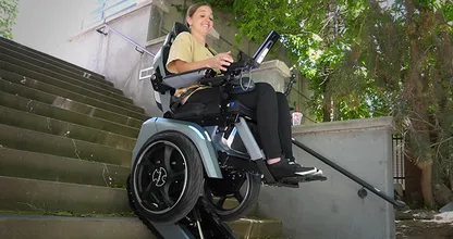 This Is The Worlds Most Advanced Wheelchair (It Can Climb Stairs!)