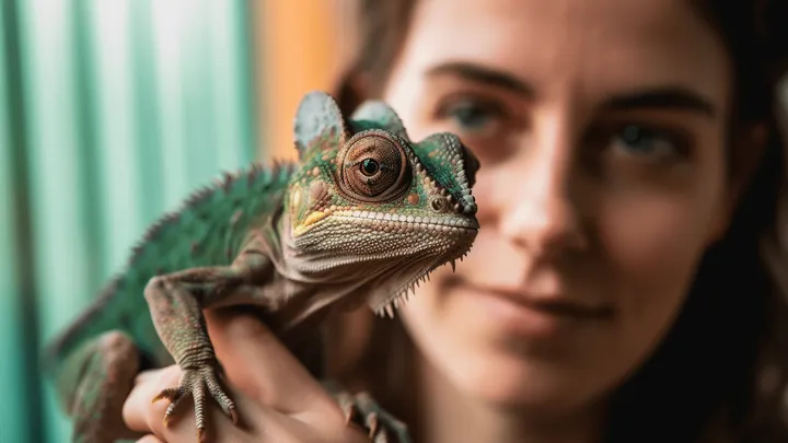 Mujer pensó que podía dormir segura con su mascota pitón todas las noches, hasta que el veterinario le mostró la sorprendente verdad