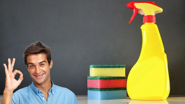 Ha! Research shows: men who clean often live longer!