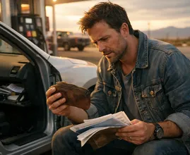 He Rented the Cheapest Car on the Lot. See What He Found in the Glove Compartment...