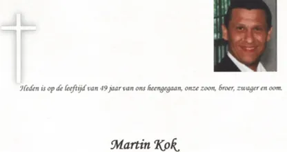SCHOKKEND: foto's van opgebaarde Martin Kok online gezet door zijn familie....