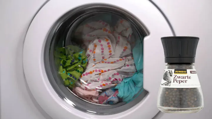 This is why you should put black pepper in your washing machine