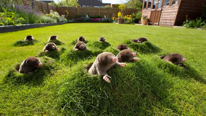 Maulwurf gräbt immer wieder den Garten eines Mannes um - aber der wahre Grund lässt ihn zu Hilfe eilen