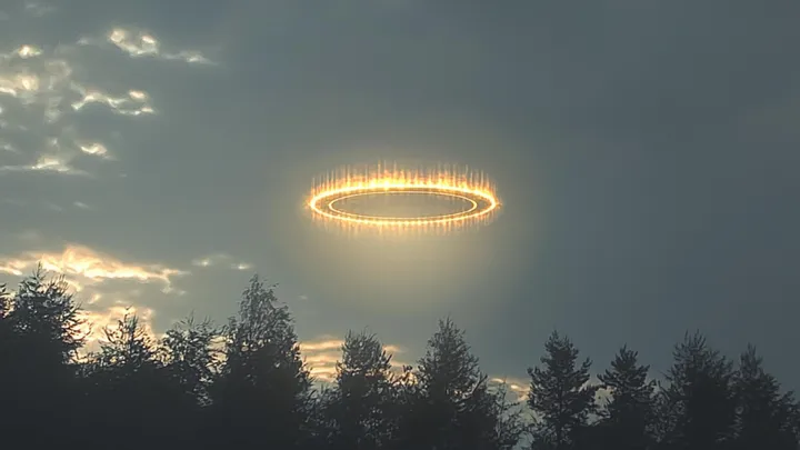 Tajemnicze światło na niebie prowadzi nauczyciela do mrocznego sekretu ukrytego w lesie
