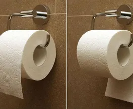 ¿En qué dirección debe mirar tu rollo de papel higiénico? ¡Esta es la respuesta definitiva!