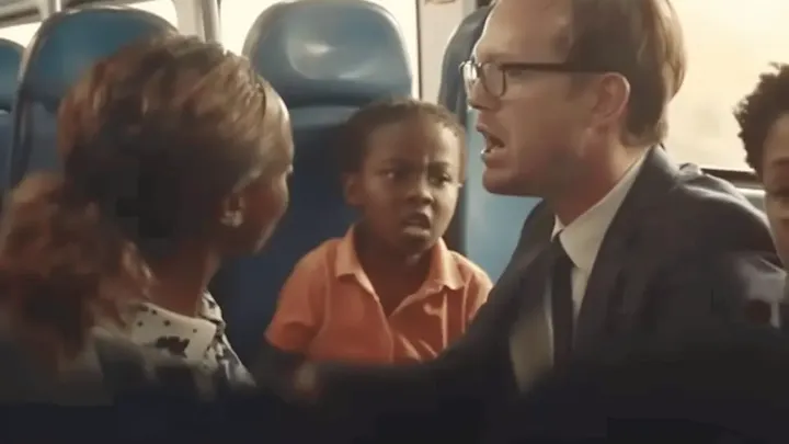 Deze man had zijn limiet bereikt en leerde een kind en zijn moeder een lesje
