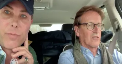 In het Haagse paleisje van Frank en Rogier is ingebroken