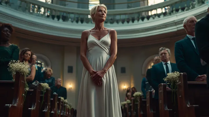 Sua mãe usou um vestido de noiva em seu casamento - a reação do noivo a deixou atônita