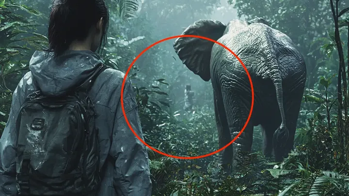 Sie folgte einem Elefanten in den Wald - aber sie hatte keine Ahnung, dass dies zu diesem Ergebnis führen würde.