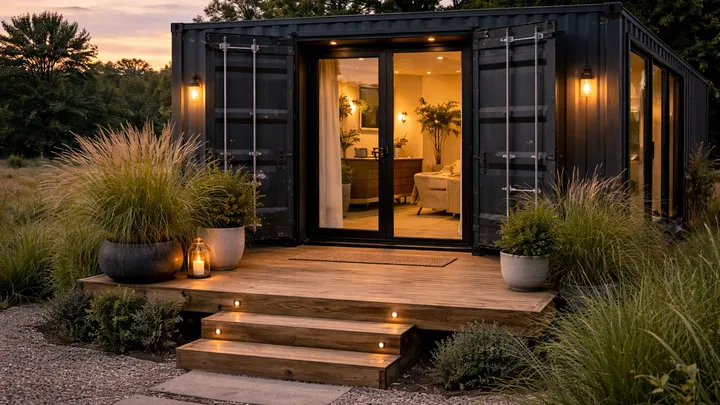 She Turned This Old Shipping Container Into Her Home - And It Looks Amazing