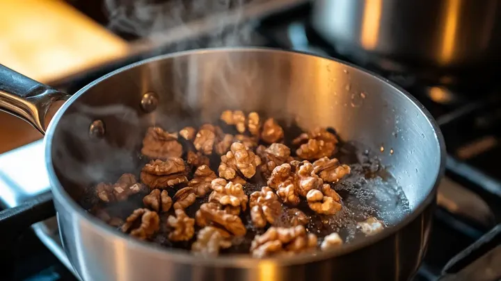Hierva nueces y beba esta agua por la noche: ¡Los resultados harán maravillas por ti!
