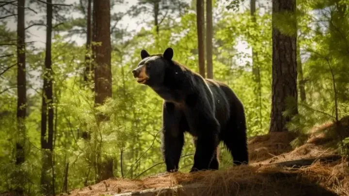 Urso acena para a família todas as manhãs - um dia, o pai faz uma descoberta chocante
