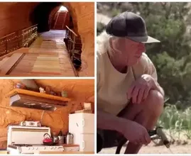 Este homem construiu uma casa caverna impressionante - e ela vai inspirá-lo a criar sua própria casa dos sonhos