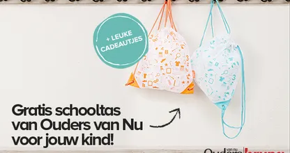 Gaat jouw (klein)kind naar de basisschool? Dan kun jij een GRATIS rugzak aanvragen!