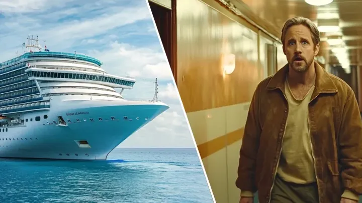 Gangue do Caribe embarca em navio de cruzeiro logo antes da partida - mas não contava com este corajoso veterano!
