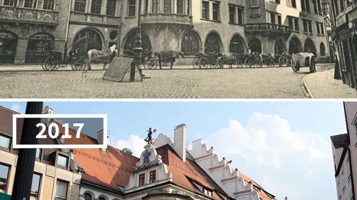 These photo's were taken 100 years apart and it's crazy how much the world has changed!