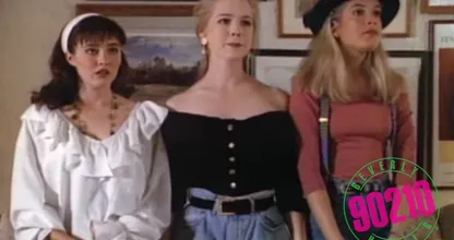 Dit zijn de eerste beelden van de Beverly Hills 90210-cast reünie