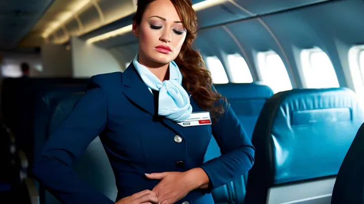 Una Azafata Ve a Su Marido en el Avión - Pero Se Da Cuenta de un Detalle Sorprendente