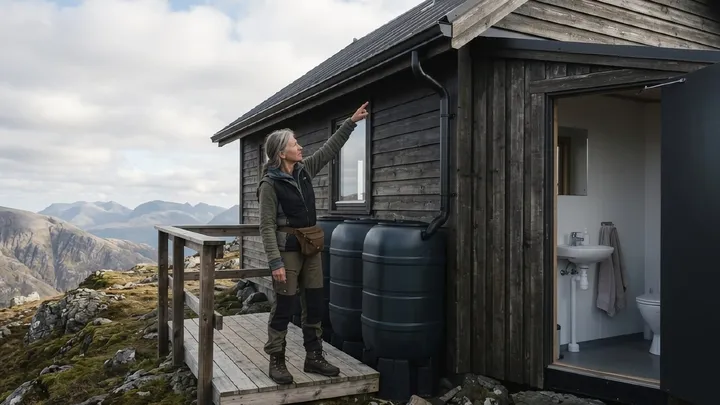 Nadie podía explicar esta casa en la montaña hasta que conocimos a la anciana que vive allí