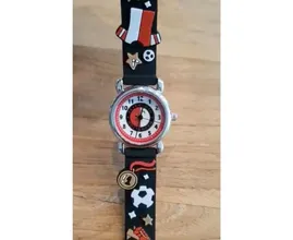 Feyenoordhorloge van Kruidvat blijkt onhandig productiefoutje te bevatten