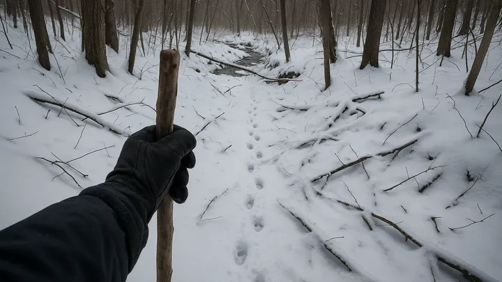 Frozen Calf Found at Doorstep — Family Follows Her Into the Woods and Finds the Unthinkable