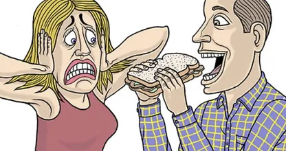 Do your partner's chewing noises drive you absolutely insane? There's a name for that!