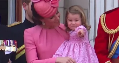 This is what Kate Middleton looked like as a child - her daughter looks just like her!