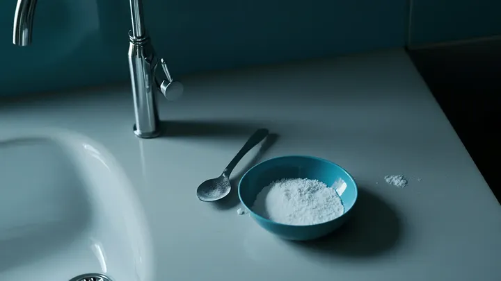Clogged drain? With these two ingredients you can easily unclog it