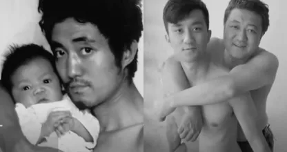 Vater und Sohn machen seit 27 Jahren jedes Jahr das gleiche Bild und das letzte ist besonders bewegend