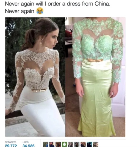 Estas personas compraron sus productos en línea