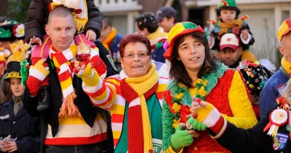 Ah oh: grote kans op regenbuien met carnaval