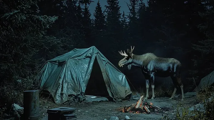Zijn hond rende plotseling het bos in - wat hij vervolgens aantrof deed zijn bloed koud stromen!