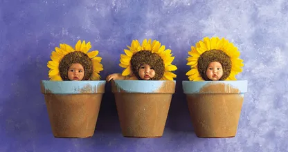 Zo zien de Anne Geddes-baby's er nu uit! Twintig jaar later; herken jij ze nog?