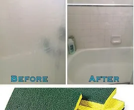 Möchtest du ein blitzeblankes Badezimmer? Vermenge dann Spülmittel mit DIESEM Wundermittel und deine Dusche wird strahlen!