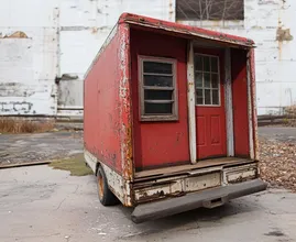This Elderly Woman Lives in an Old Box Truck - Don't Judge Until You See Inside!