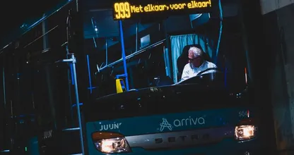 In het hele land vandaag minder busverkeer vanwege een staking