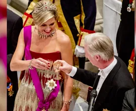 Königin Máxima erhält durch dieses Kleid ziemliche Kritik... "Bei diesem Ausschnitt achtet keiner mehr auf ihr Kleid!"