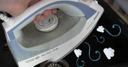 Entkalke dein Dampfbügeleisen mit Essig und spare so Stromkosten!
