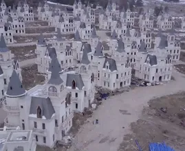 Turks (spook)dorp telt bijna 600 leegstaande identieke Franse kasteeltjes