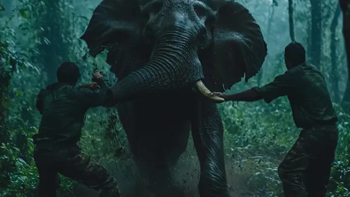 Ha seguito un elefante nella foresta, ma non immaginava che avrebbe portato a questo.