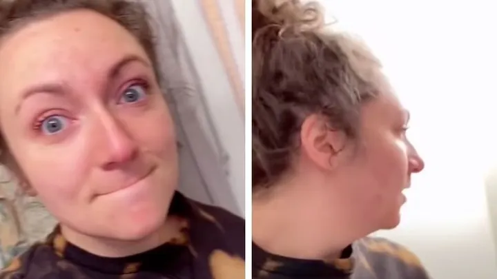 Toen deze vrouw haar badkamerspiegel van de wand haalde, onthulde ze een duister geheim