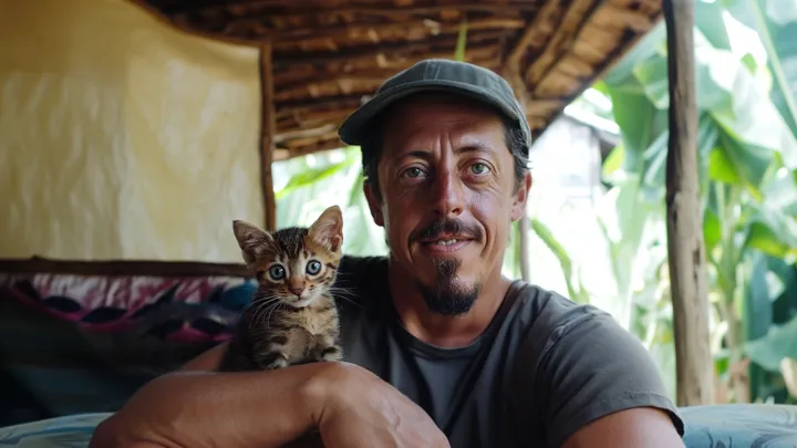 Monkey Drags Away Kitten - Owner Is Shocked To Uncover The Truth