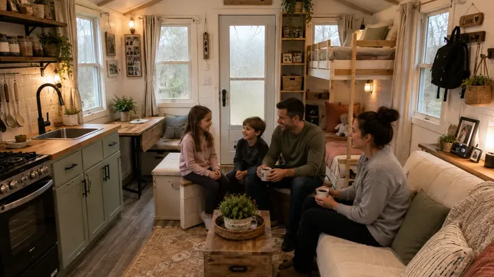 Toda a família dela vive dentro de um velho barracão – mas assim que vires o que há lá dentro, tudo vai fazer sentido!