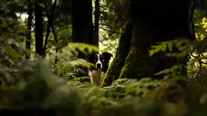 Fazendeiro encontra seu cachorro desaparecido após 8 meses - quando ele se aproxima, fica pálido