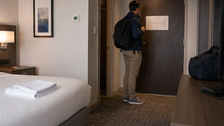 Legen Sie immer ein Handtuch unter die Tür Ihres Hotelzimmers. Das ist der Grund.