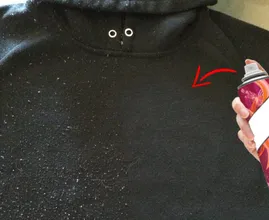 This is why you should spray hair spray on your clothes