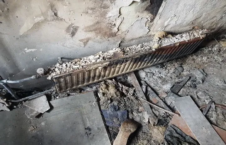 uitgebrande woning Funda